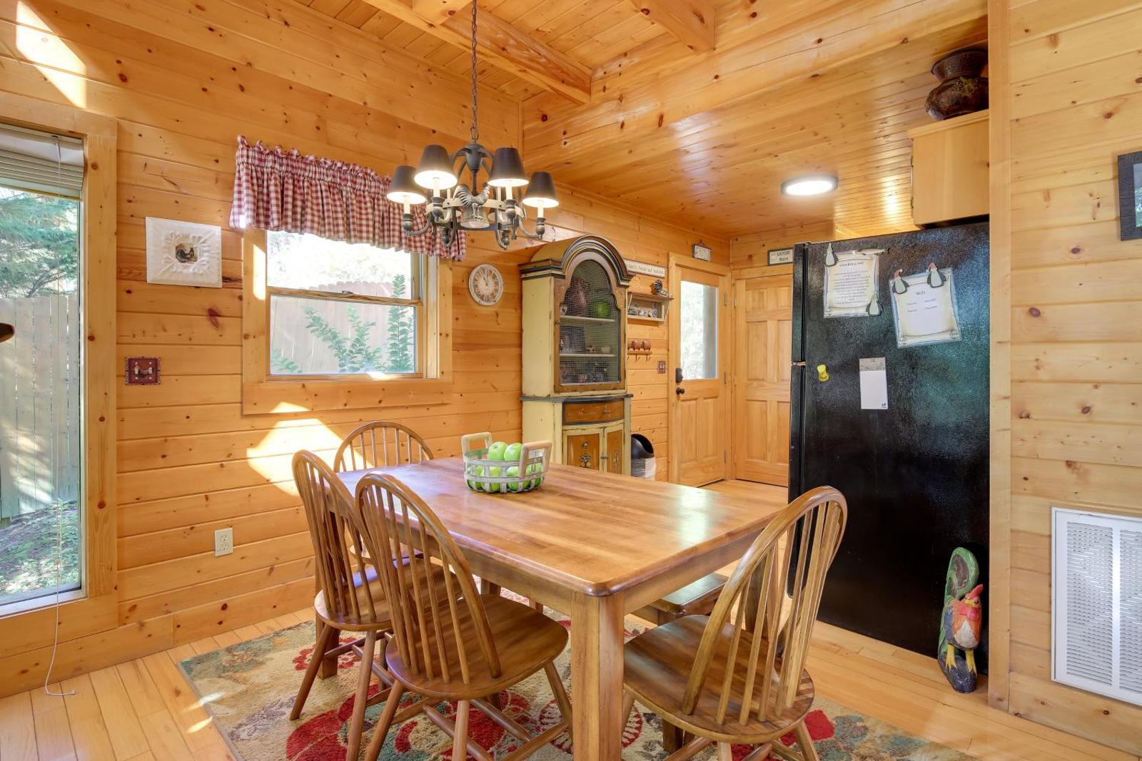 Secluded and Wooded Wears Valley Cabin with Fire Pit! Main image 1