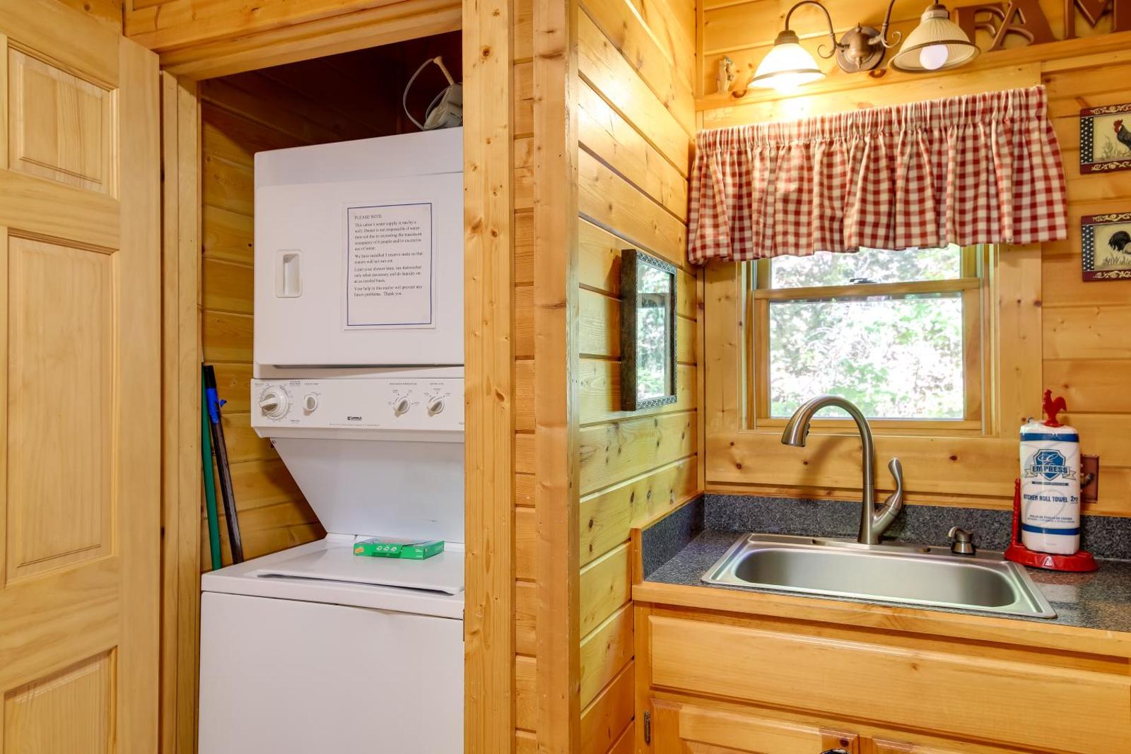 Secluded and Wooded Wears Valley Cabin with Fire Pit! Main image 2